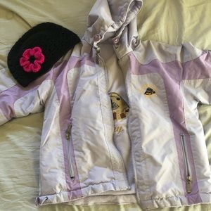 Winter Hat and Coat Kids Size XS